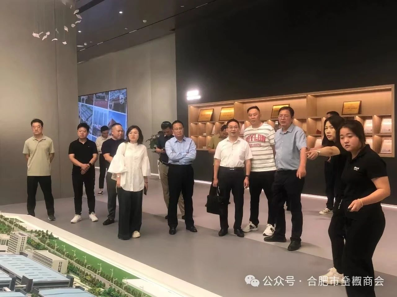 我会秘书长韩俊受合肥市岳西商会邀请赴滁州考察调研